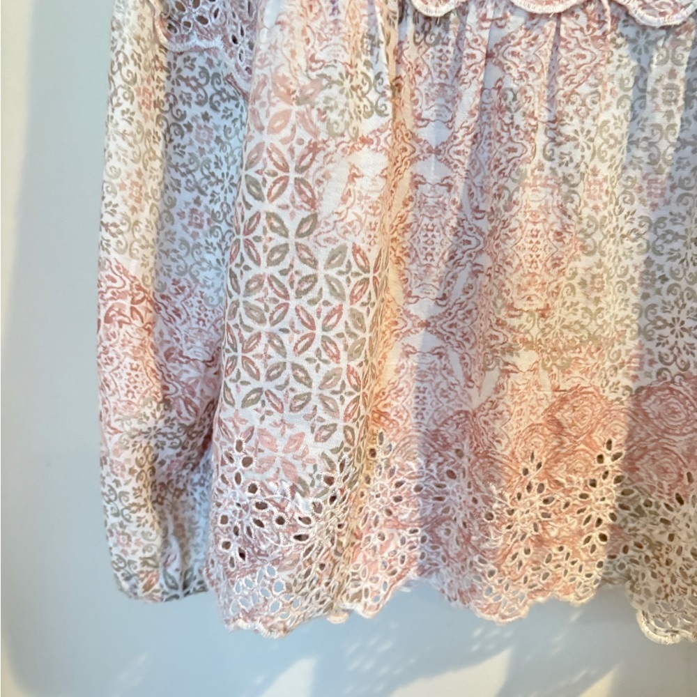 Style & Co Pale Pink & White Embroidered Tunic Top Size XL
(Bin 1) - Picture 9 of 14